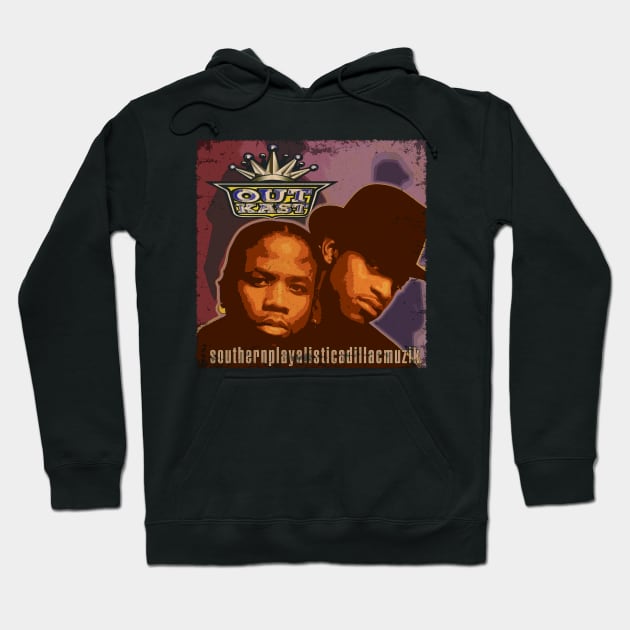 Southernplayalistic Vibes Immersive Images of Outkast Hoodie by Hayes Anita Blanchard